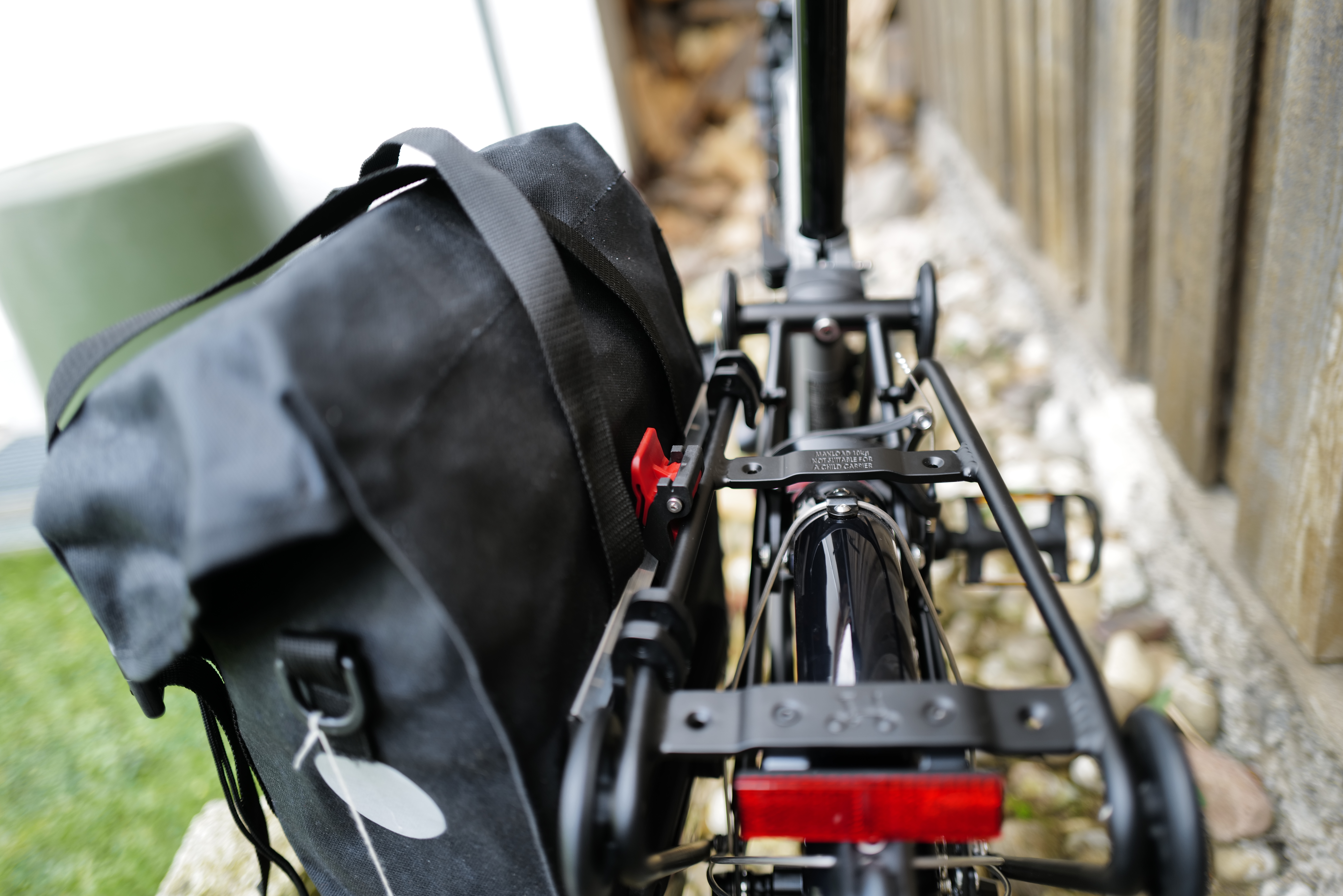 Carradice Super C A4 Fahrradtasche passend für Brompton Gepäckträger