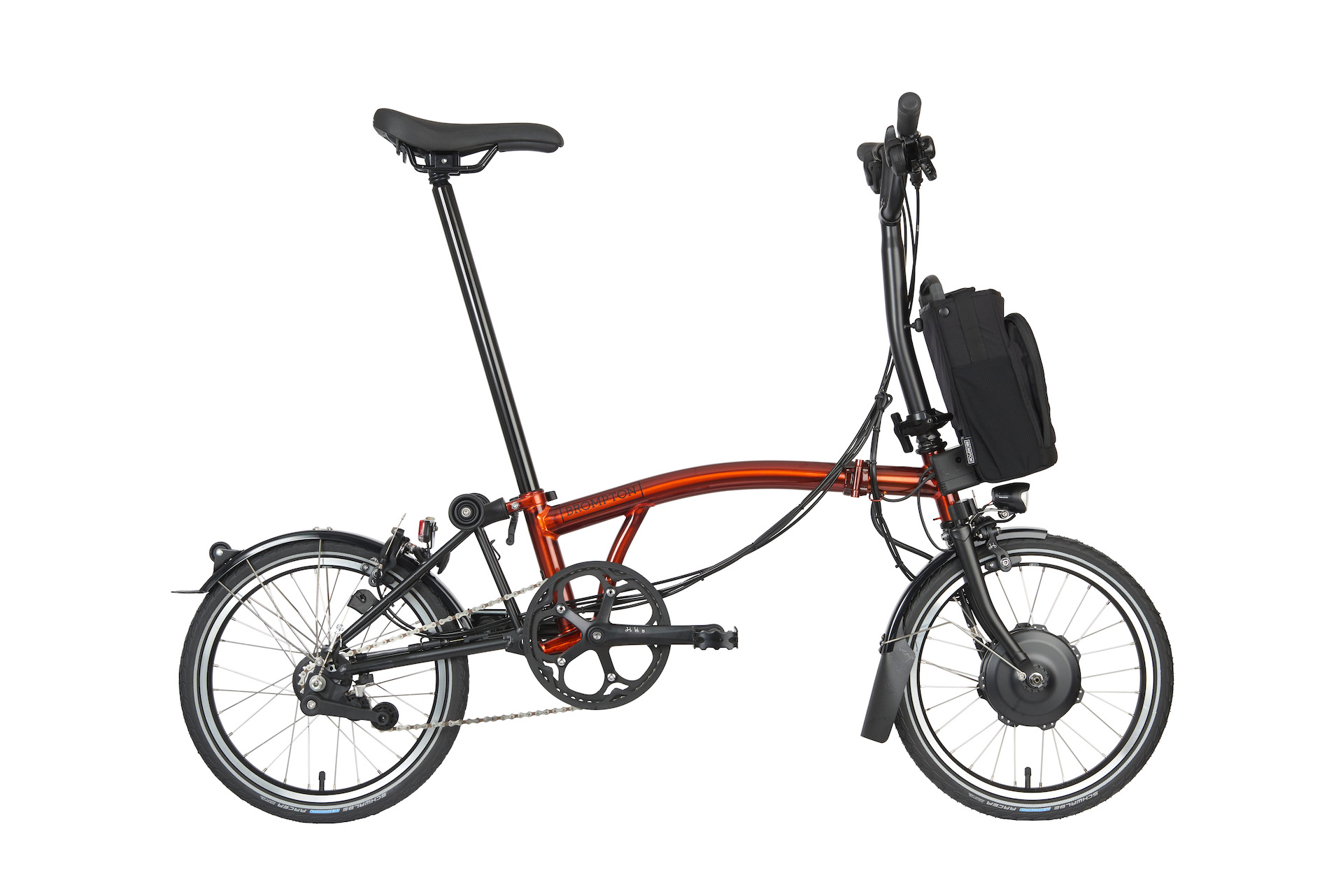 Brompton Electric C Line Flame Laquer H-Lenker